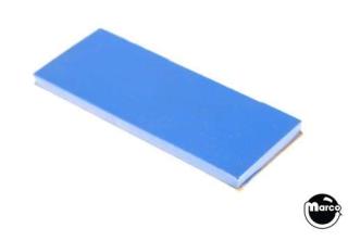 MONOPOLY (Stern) Bank door damper pad blue 2.4 x .98 x .12
