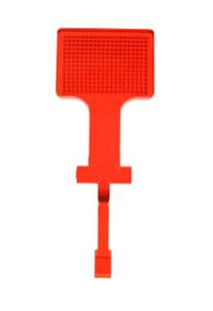 Target face modular rectangle red 46-0400-10T