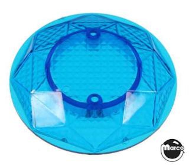 Pop bumper cap - blue trans PL-00196-BT
