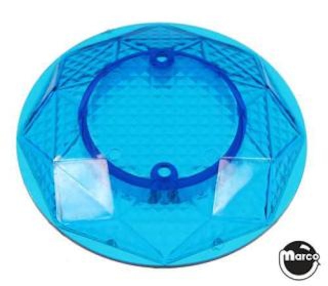 Pop bumper cap - blue trans PL-00196-BT