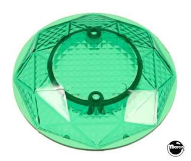 Pop bumper cap - green