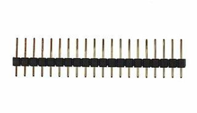 Connector 0.100" 20-position male header 22-03-2201
