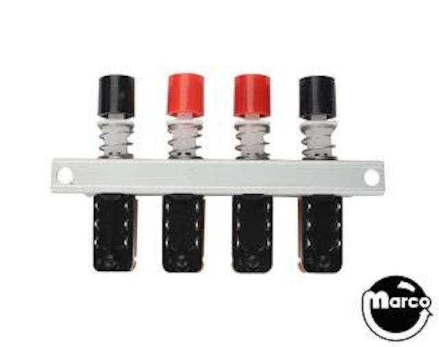 Service switch 4 bank pushbutton