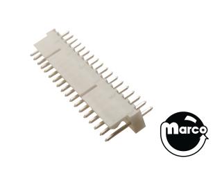 Circuit board header 18h str sq pin .156 26-40-4180