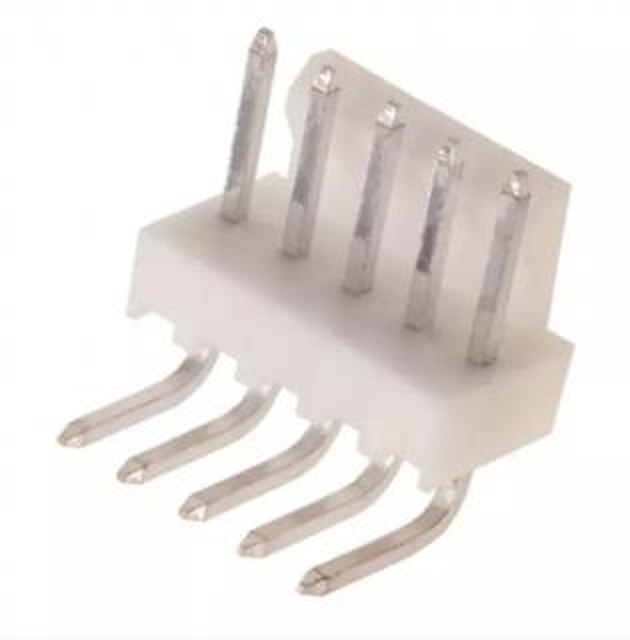 Header .100 inch 5 position right angle lock 22-05-3051