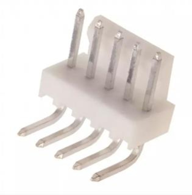 Header .100 inch 5 position right angle lock 22-05-3051