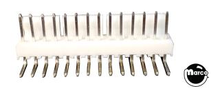 Header .100 inch 14 position right angle lock 22-05-3141