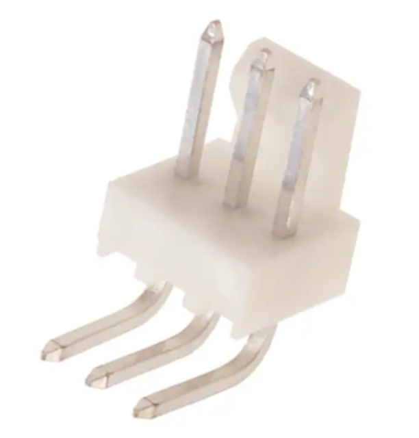 Header .100 inch 3 position right angle lock 22-05-3031