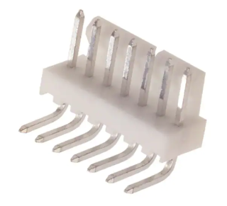 Header .100 inch 7 position right angle lock 22-05-3071