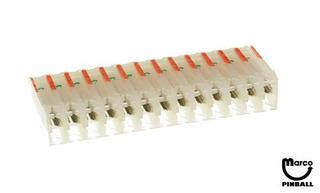 Connector - IDC green 13 position