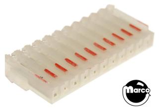 Connector - IDC green 11 mt/thru 22/156 CE156F22-11 4-640601-0