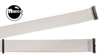Ribbon Cable - 26 pin 38 inch 3 connector