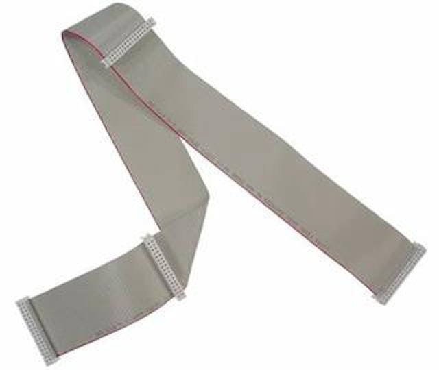 Ribbon Cable - 34 pin 22 inch 4 conn USE 5795-13018-01