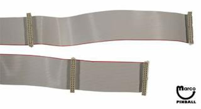 Ribbon Cable - 34 pin 23.5 inch 4 connector 5795-13018-00