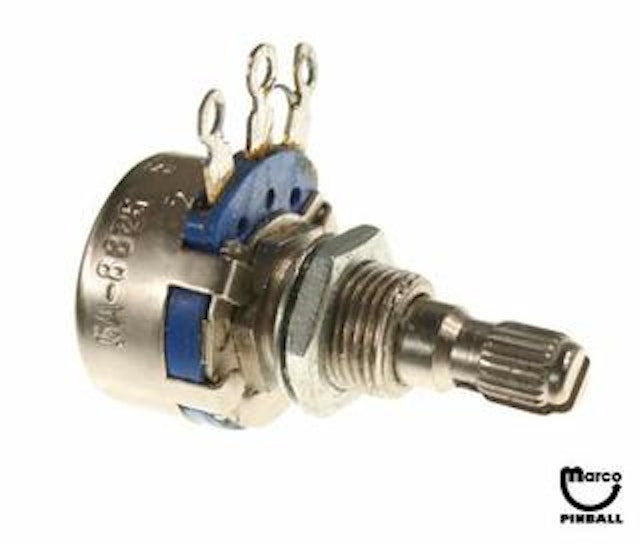 Potentiometer 5K ohm short shaft