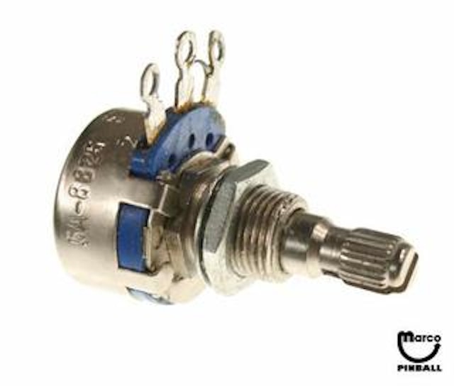 Potentiometer 5K ohm short shaft