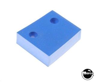 Damper pad blue 3/4 x 7/8 x 1 x 1/4 inch