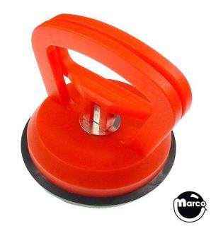 Single suction cup glass handler tool - 4 inch
