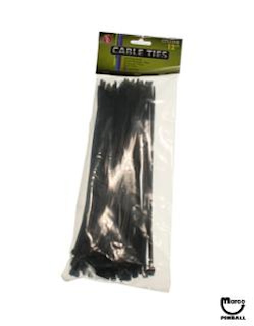 Cable tie 12 inch - 100 pack black