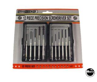 Screwdriver set - 12 piece precision