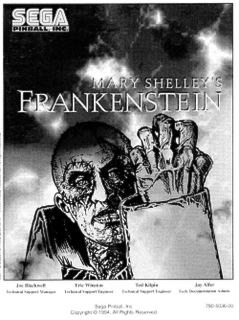 FRANKENSTEIN (Sega) Manual