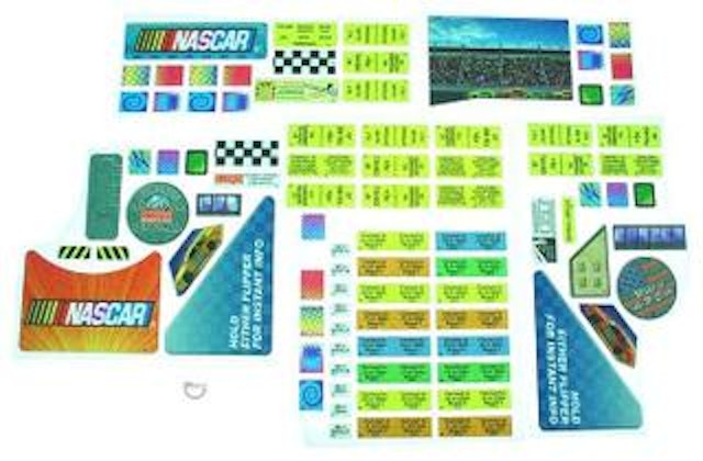 NASCAR (Stern) Decal set playfield