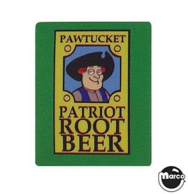 FAMILY GUY (Stern) Decal Patriot Root Beer