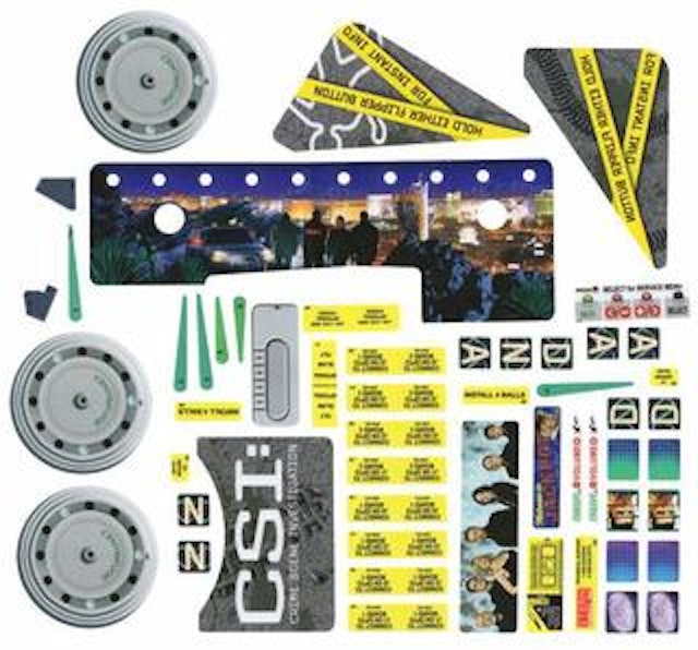 CSI (Stern) Decal set