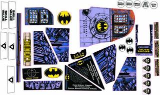 BATMAN (Data East) Decal set