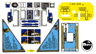 STAR WARS (Data East) Decal set