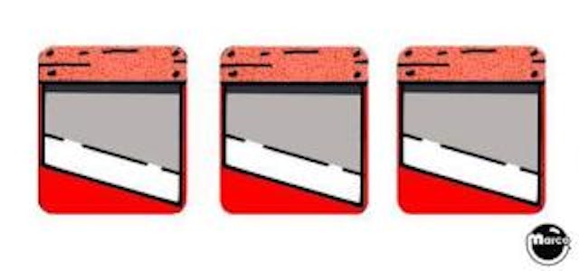 TALES FROM THE CRYPT (DE) Decals drop target