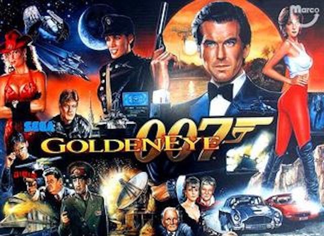 GOLDENEYE (Sega) Translite
