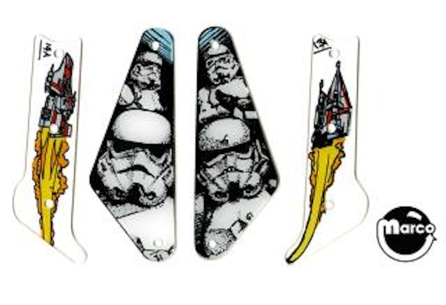 STAR WARS (Data East) Plastic set easy break