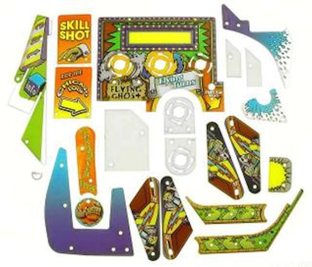 ROLLER COASTER TYCOON (Stern) Plastic set