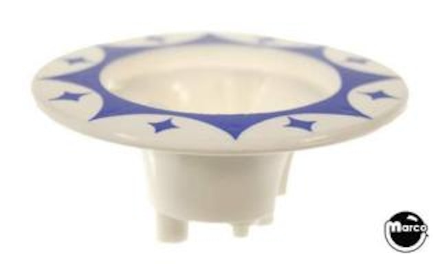 Pop bumper body Gottlieb diamond blue D10435