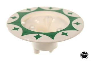 Pop bumper body Gottlieb diamond green D10435
