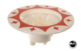 Pop bumper body Gottlieb diamond red D10435