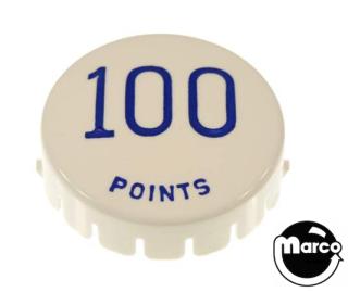 Pop bumper cap GTB '100 Points' blue