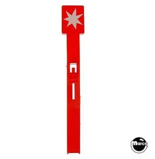 Drop target GTB red/white star
