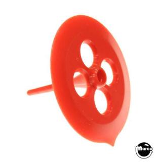 Pop bumper skirt 4 hole dead red