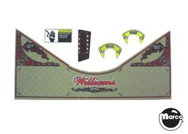 TALES ARABIAN NIGHTS (WMS) Apron decals