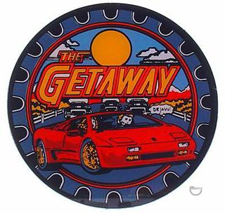 GETAWAY (Williams) Promo coaster