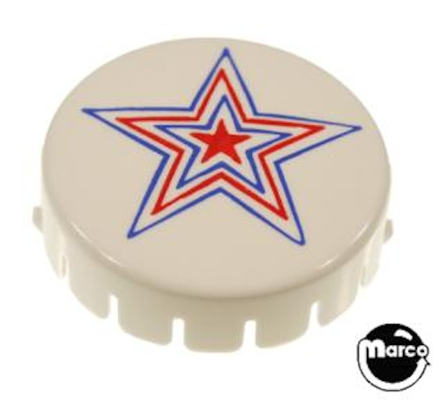 Pop bumper cap Gottlieb multi star B/R