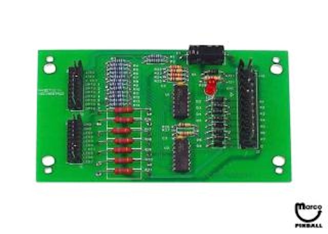 Opto board 7 switch assembly