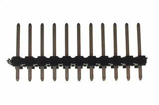 .156 inch 11 position male header 26-48-1111