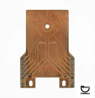 Decagon contact PCB Gottlieb
