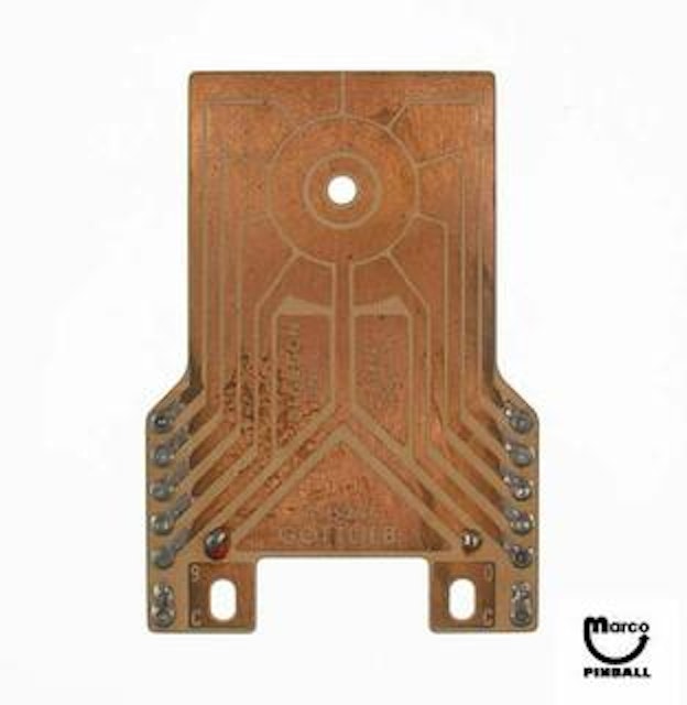 Decagon contact PCB Gottlieb