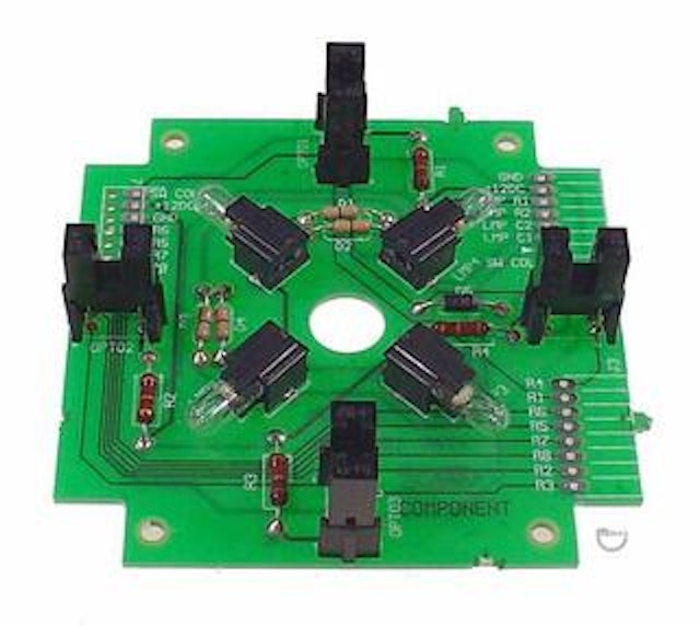 TWILIGHT ZONE (Bally) Minute opto PCB USE CLK001P