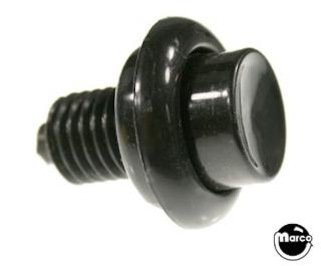 Pushutton 1-1/8 inch black