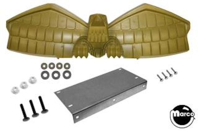 JUDGE DREDD (Bally) Eagle matte gold & bracket kit